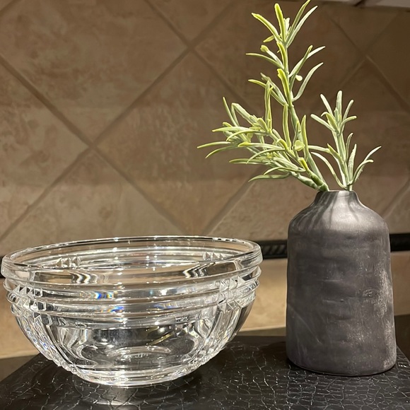 Ralph Lauren beautiful sparkling lead crystal bowl in pristine condition - Picture 1 of 7